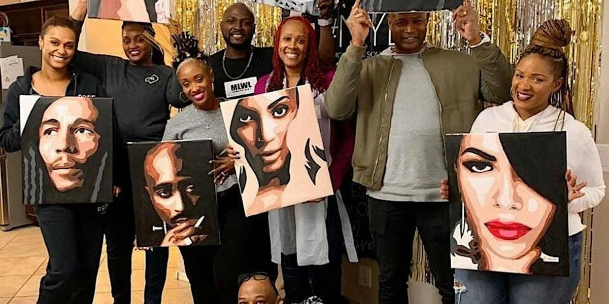 Black Legends Paint Night