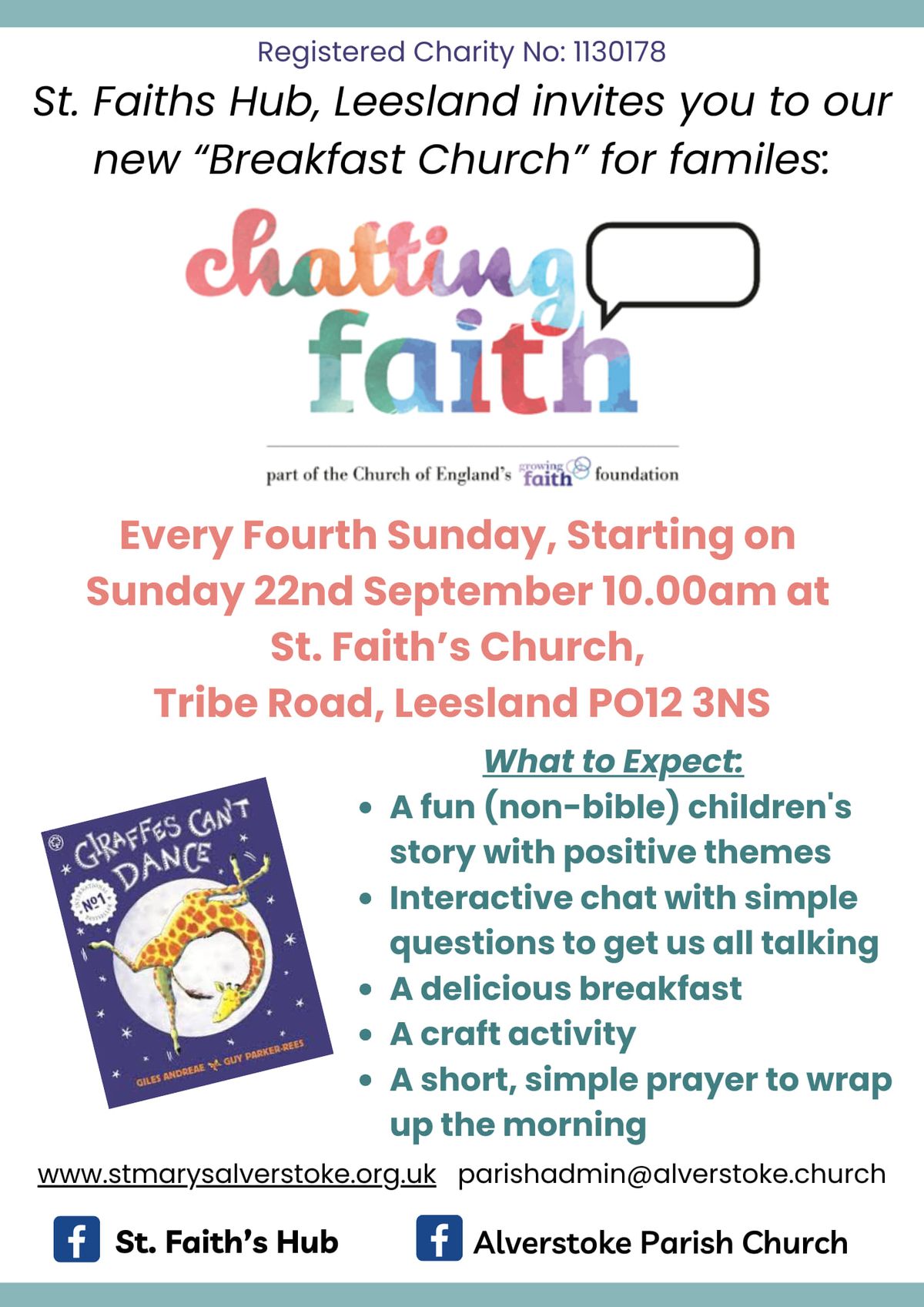 St Faith's Breakfast Church Chatting Faith 