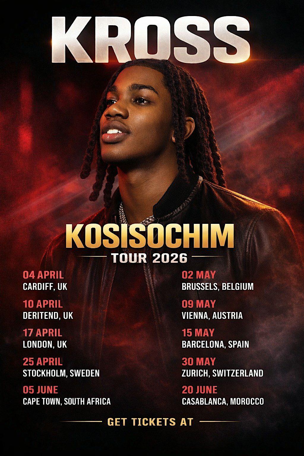 Kross \u2013 Kosisochim Tour 2026 Live in BARCELONA