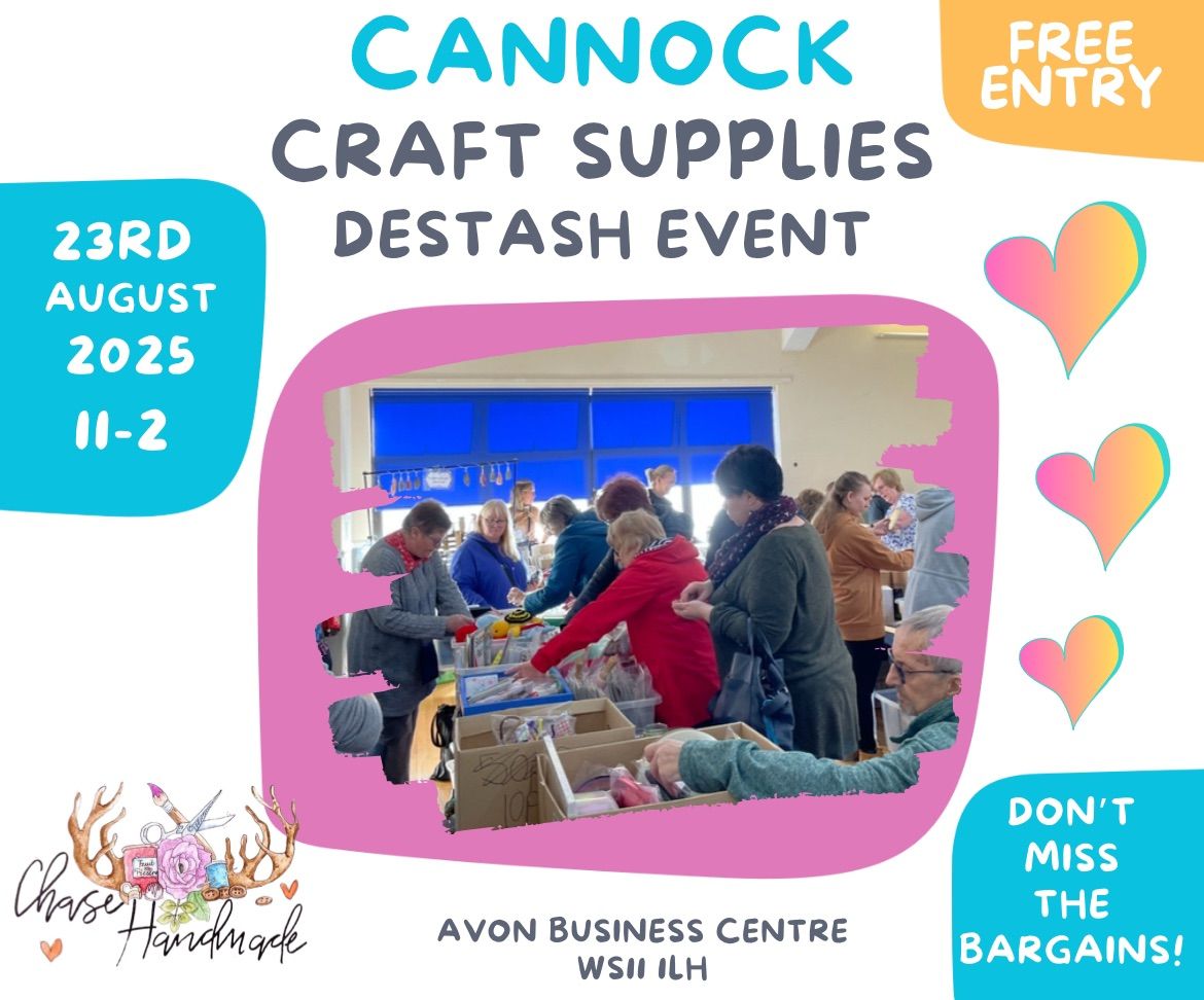 Chase Handmade Craft Supplies Destash Event Cannock