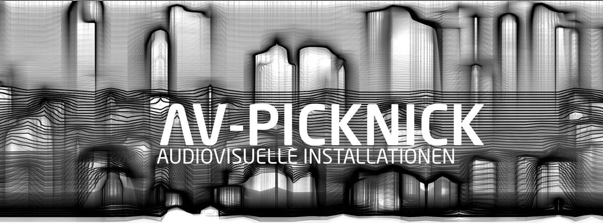 AV-PICKNICK | Vernissage - Audiovisuelle Installationen \/ Generative Graphics & Mapping