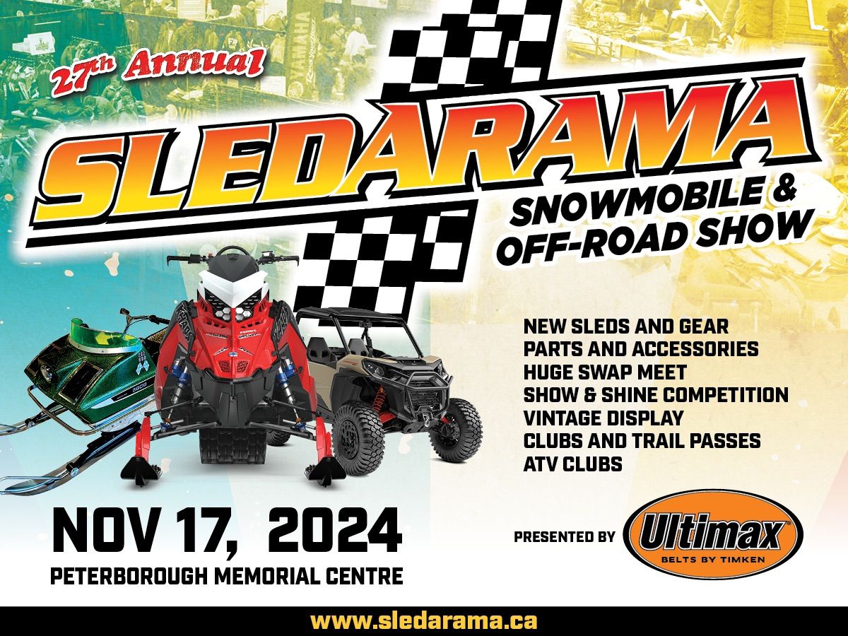 27th annual sledarama snowmobile and off-road show