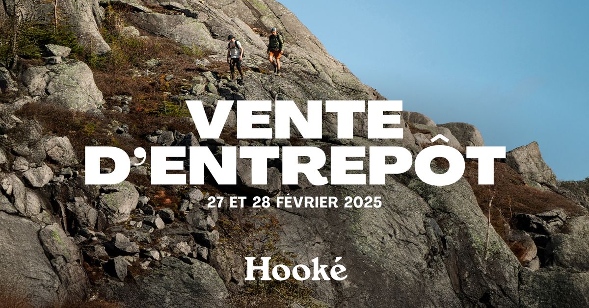 Vente d'entrep\u00f4t Hook\u00e9 