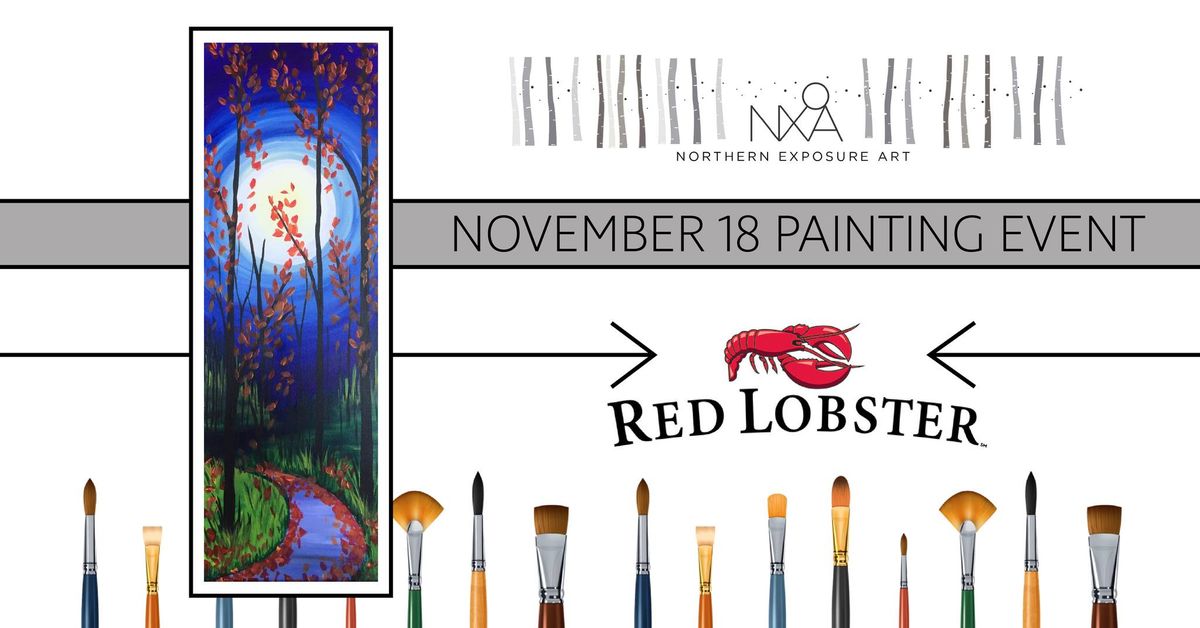 Painting Event at Red Lobster