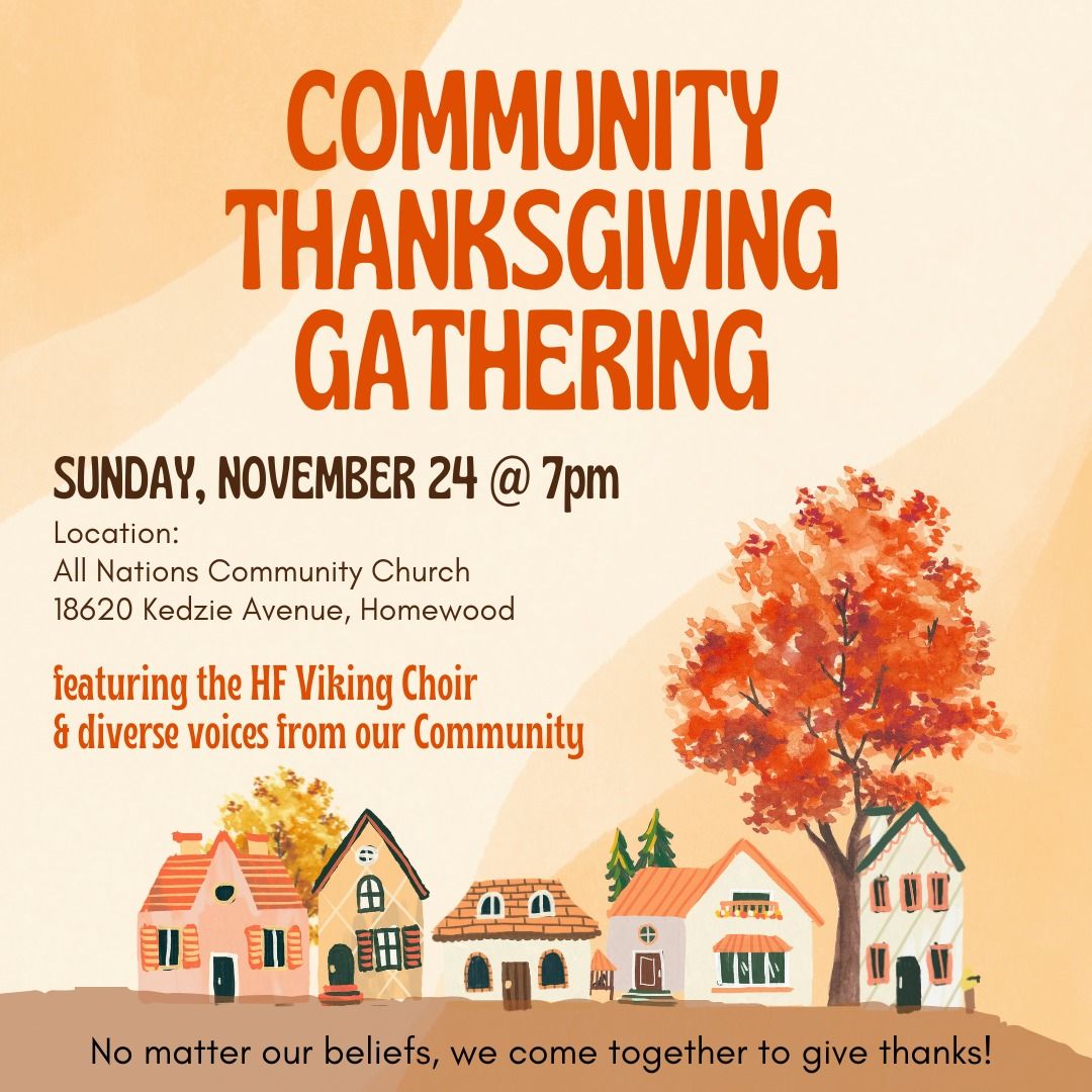 52nd Annual Thanksgiving Gathering