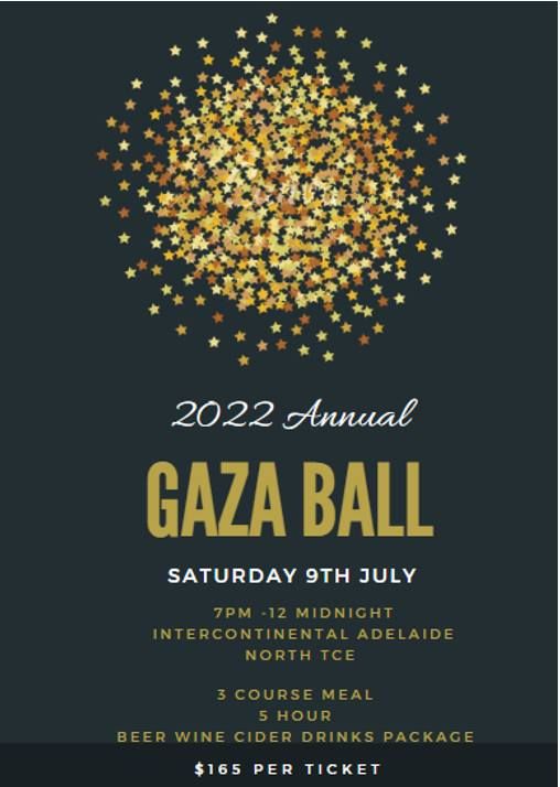 Annual Gaza Ball 2022