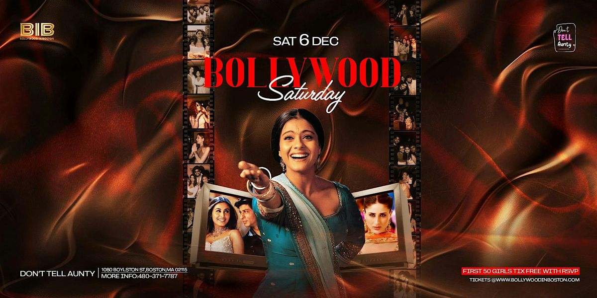 BOLLYWOOD SATURDAYS at DON'T TELL AUNTY - DJ VIK