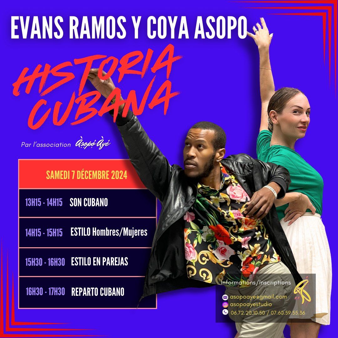 HISTORIA CUBANA Con EVANS RAMOS Y COYA ASOPO