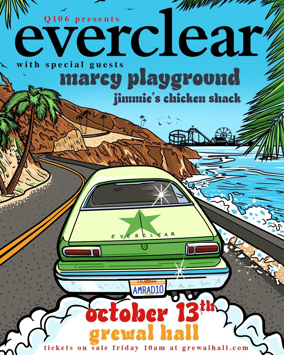 Q106 Presents Everclear | Grewal Hall | Lansing, MI