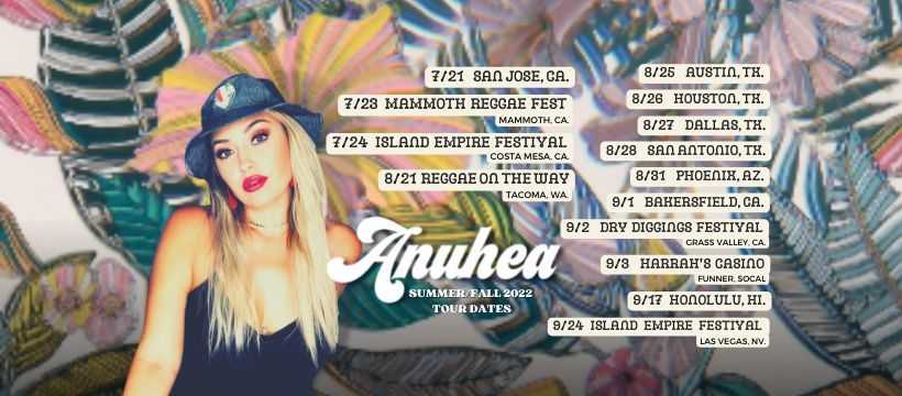 anuhea tour 2022