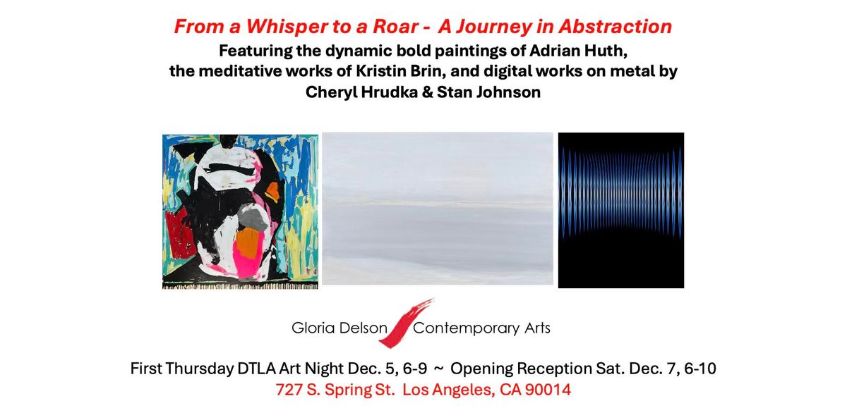 From a Whisper to a  Roar: A Journey in Abstraction