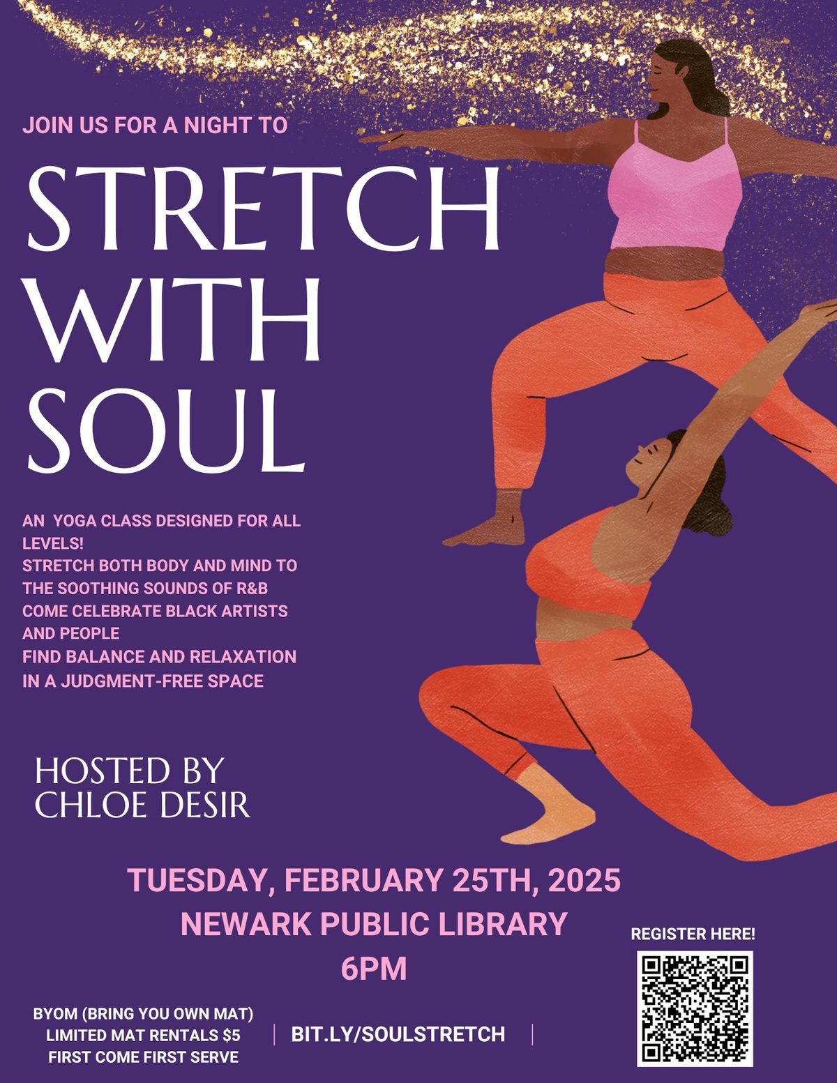 Stretch With Soul - A Yoga Experience for All Levels