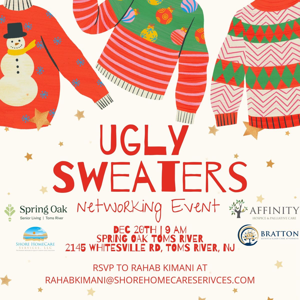 Ugly Sweaters Networking 