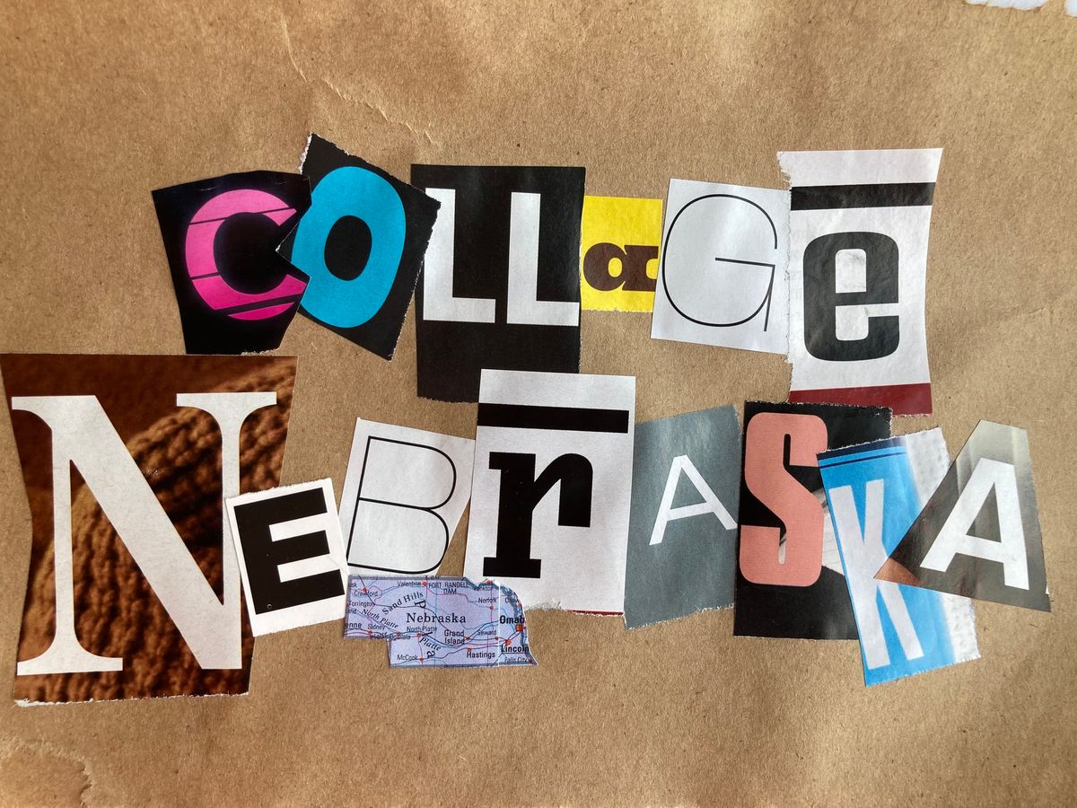 World Collage Day at Collage Nebraska exhibit