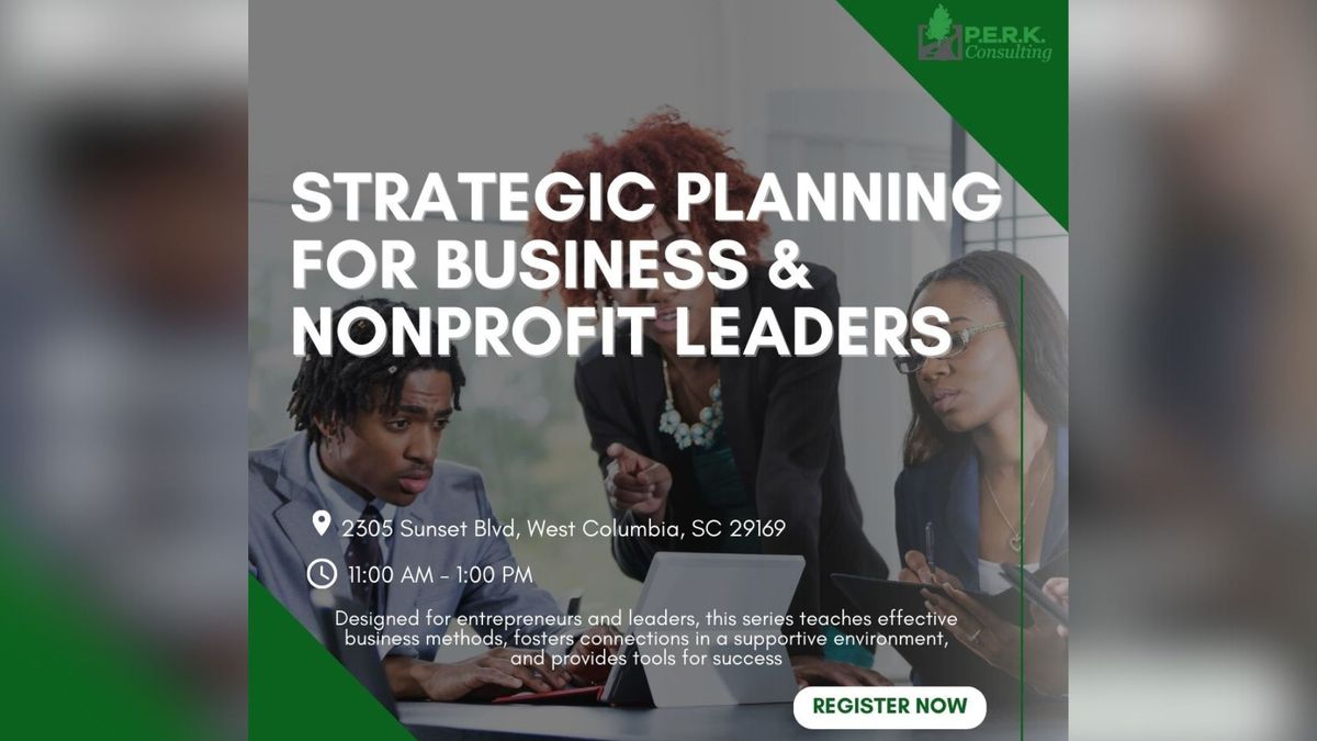 Strategic Planning for Entrepreneurs