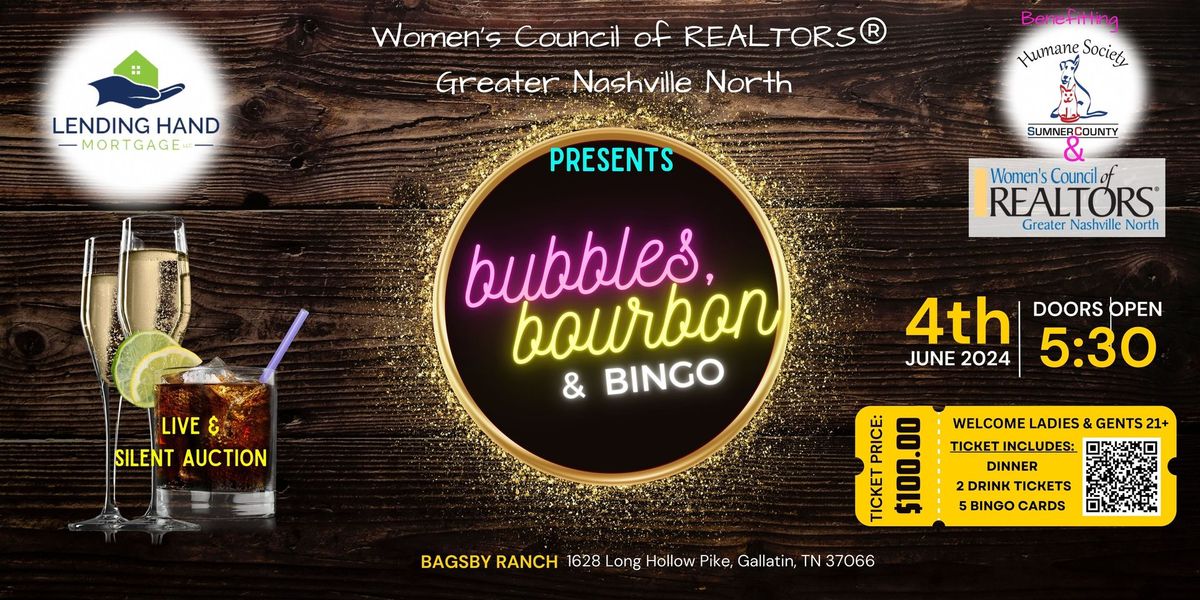 Bubble, Bourbon, and Bingo