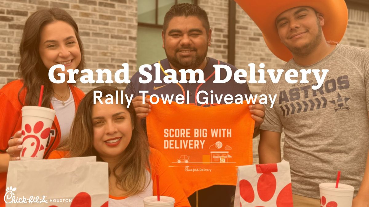 Rally Towel Giveaway \u2022 Grand Slam Delivery