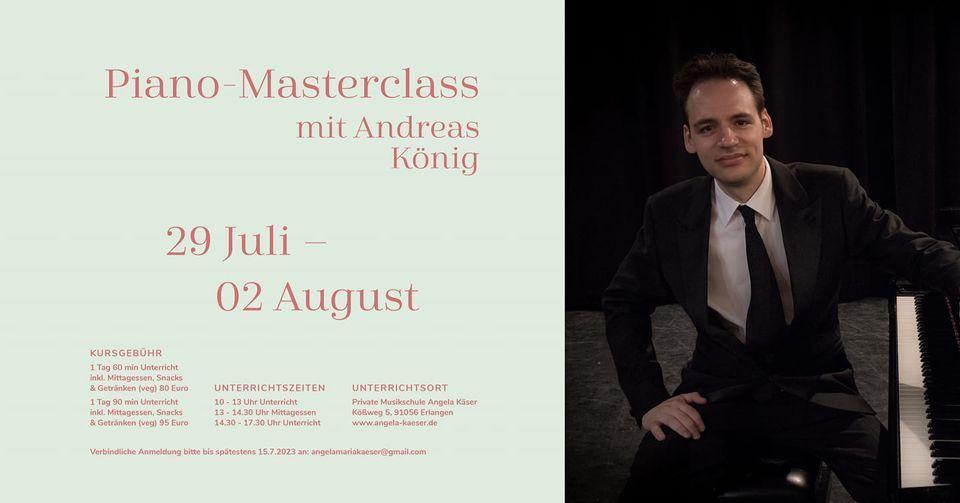 piano masterclass mit Andreas K\u00f6nig 