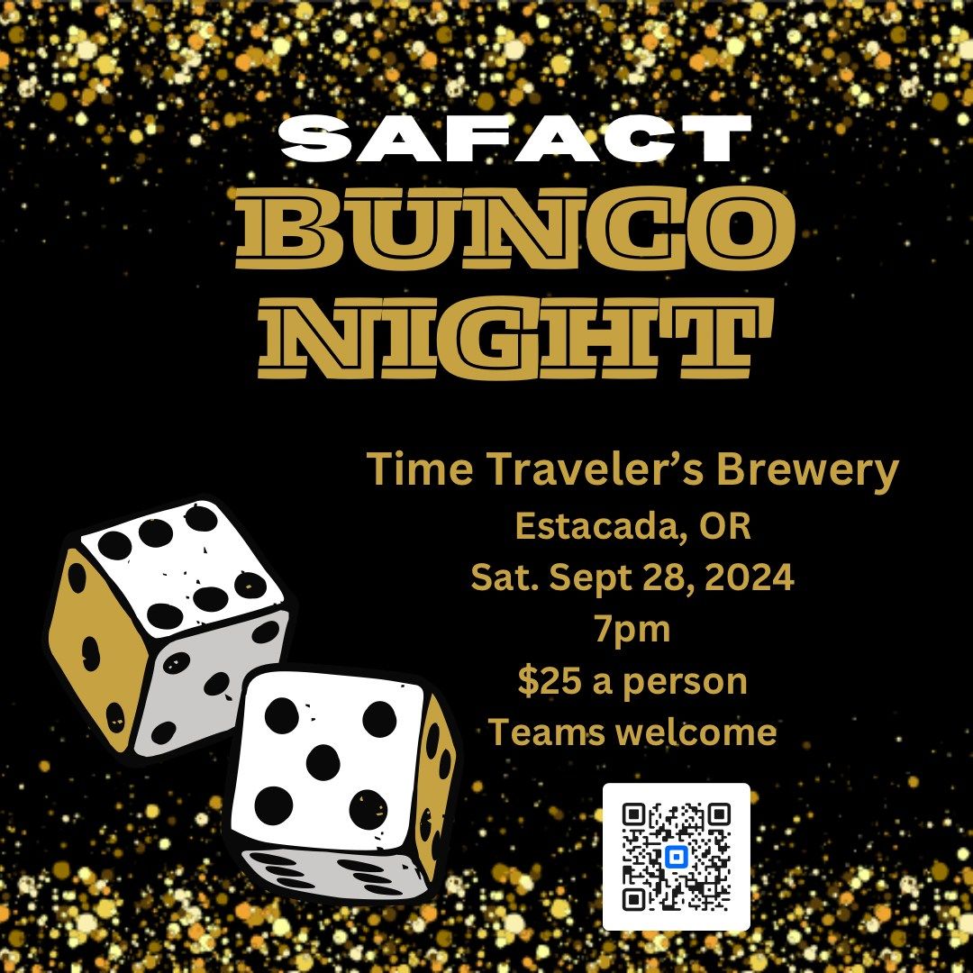 Back to School Bunco Night!