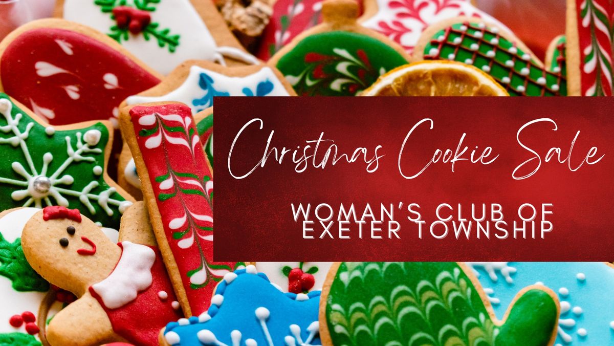 Christmas Cookie Sale