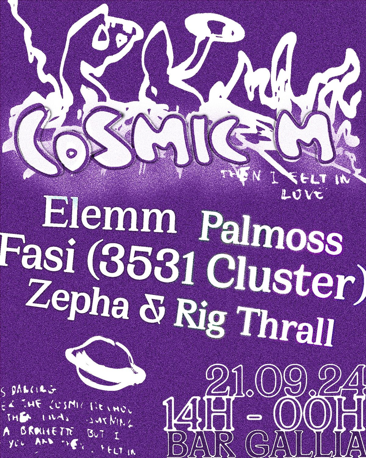 CoSmiC AiMe FASI, ZEPHA & RIG THRALL, ELEMM & PALMOSS