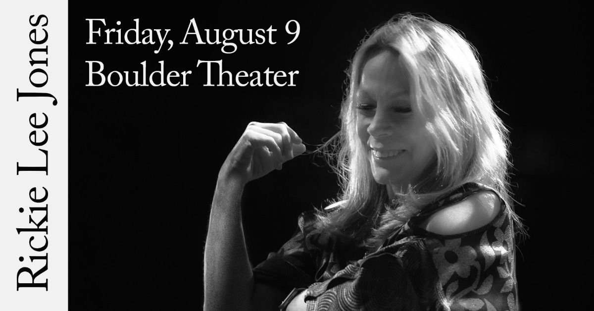 Rickie Lee Jones | Boulder Theater