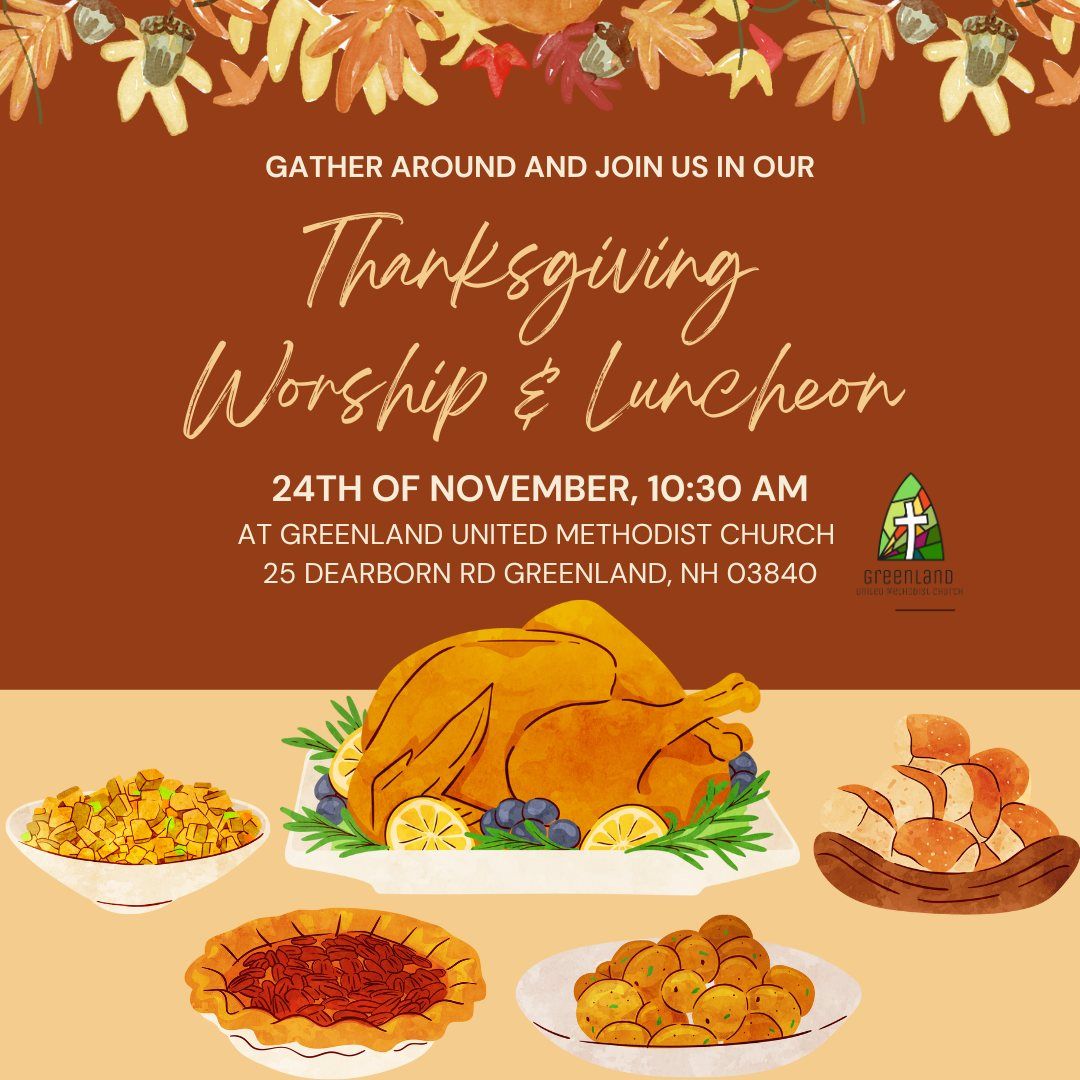 Thanksgiving Worship & Luncheon