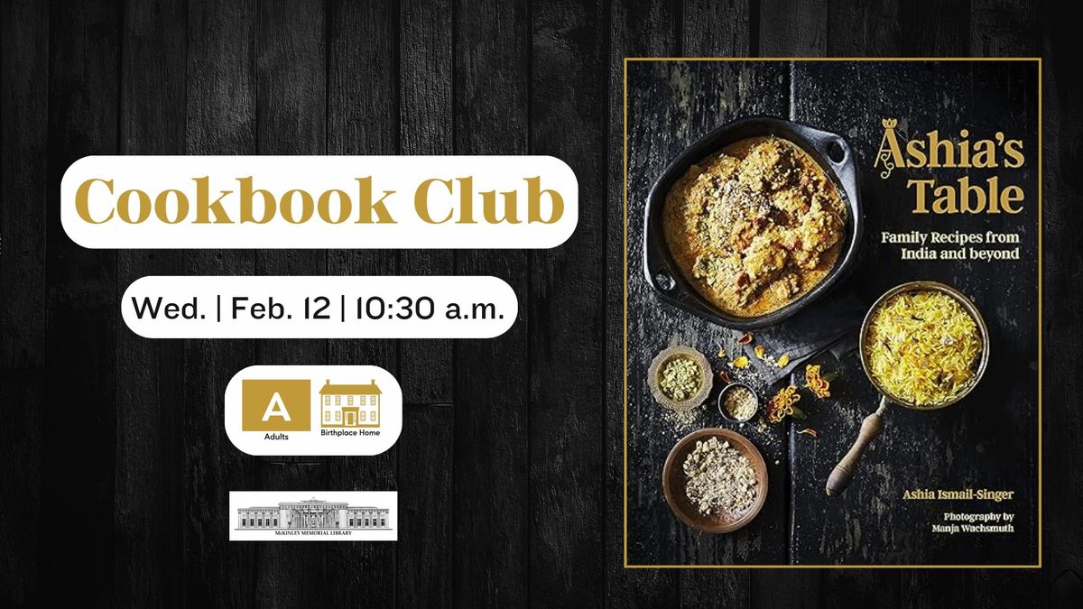 Cookbook Club: Ashia's Table