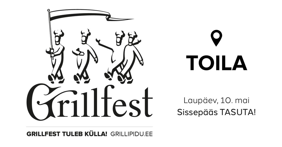 Suur kogupere grillipidu - Grillfest tuleb k\u00fclla! 2025 (Toila)