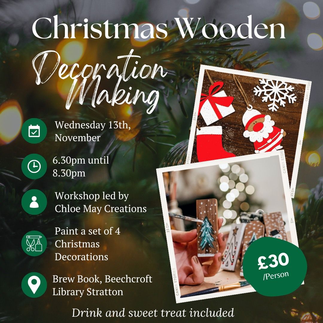 Christmas Decoration Painting Workshop