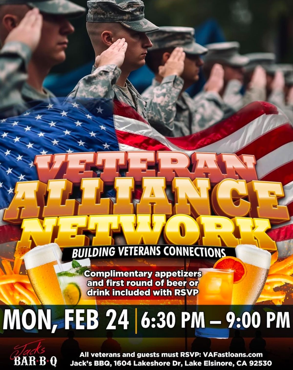 Veteran Alliance Network at Jack's Mon 2\/24