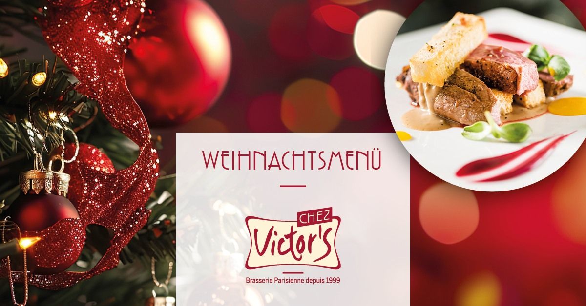 Weihnachtsmen\u00fc im Chez Victor's im Victor's Residenz-Hotel Saarbr\u00fccken