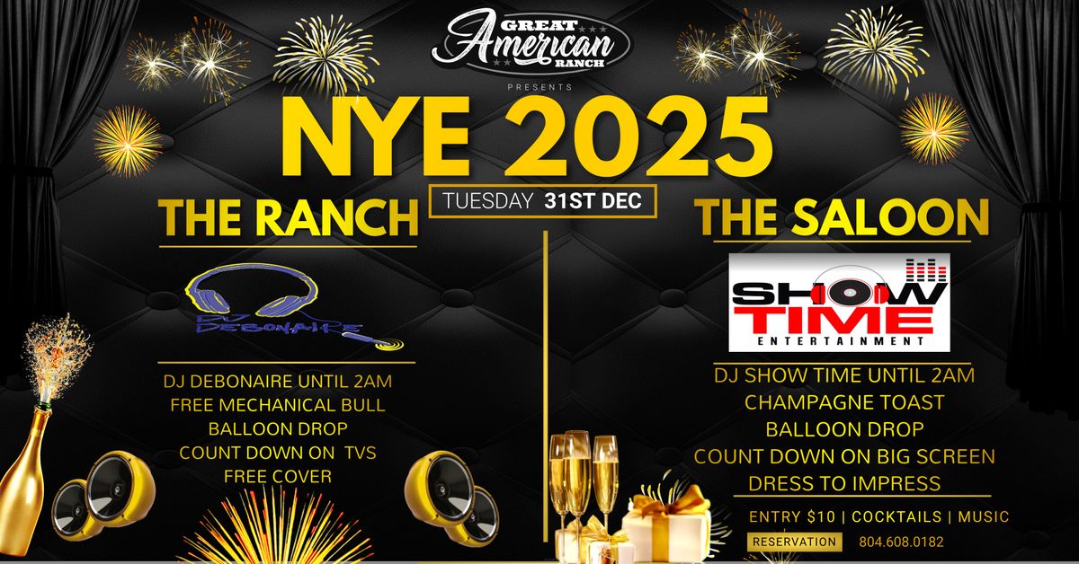 New Year Eve @ The Ranch Midlo