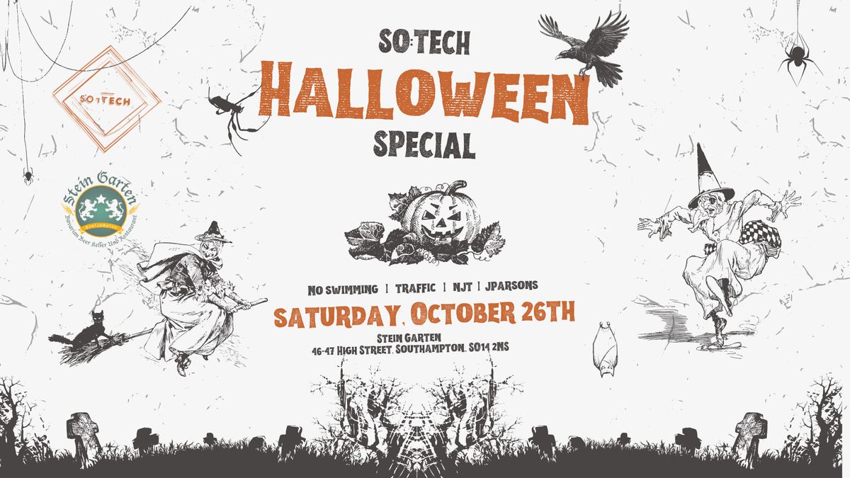 SO:TECH FREE TECHNO EVENT HALLOWEEN SPECIAL AT STEIN GARTEN!!!