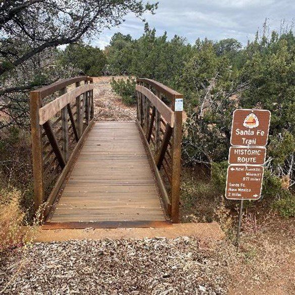 Santa Fe Trail in the Garden