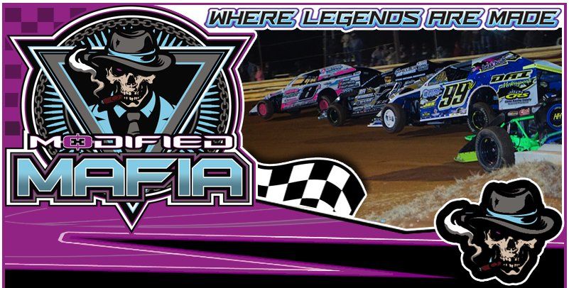 Modified Mafia Tour Returns, County Line Raceway, Elm City, 15 June 2024