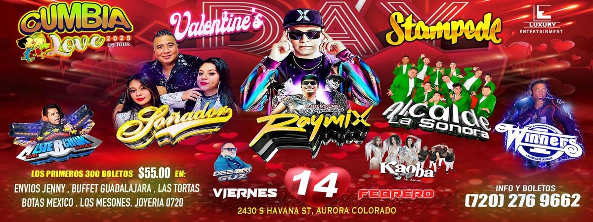 CUMBIA LOVE TOUR 2025 CON RAYMIX, ALCALDE LA SONORA & M\u00c1S