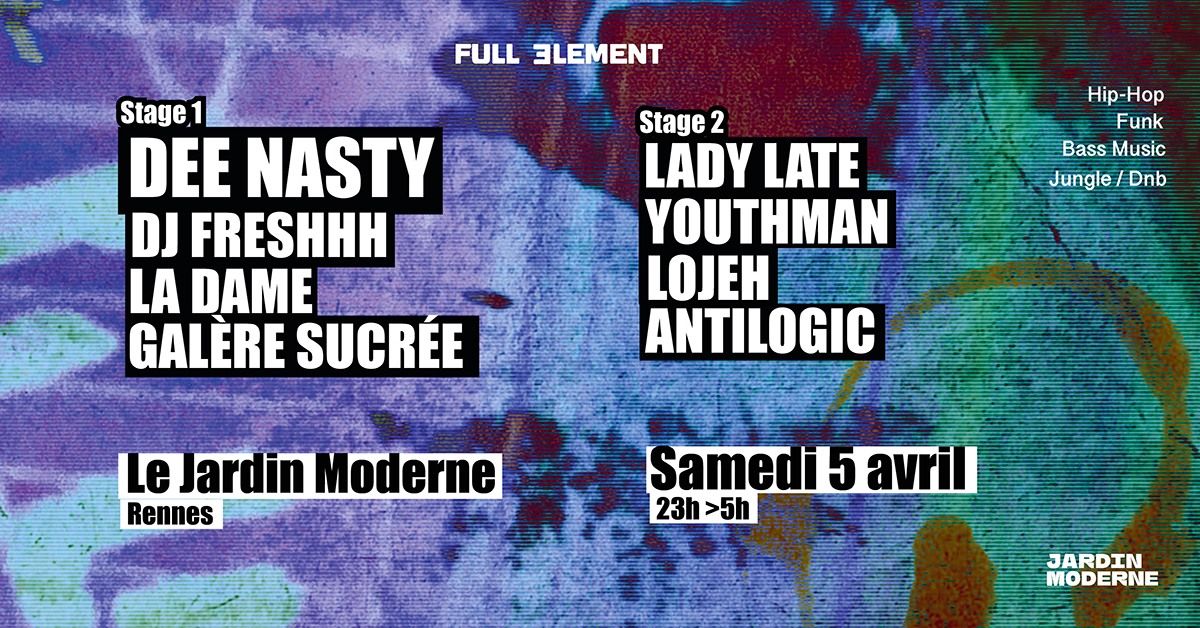 Dee Nasty \/ Dj Freshhh \/ La Dame \/ Gal\u00e8re sucr\u00e9e \/ Lady Late \/ Youthman \/ Lojeh \/ Antilogic