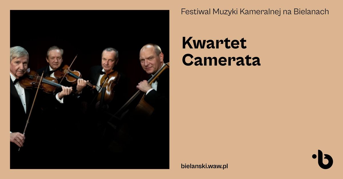 Festiwal Muzyki Kameralnej na Bielanach | Kwartet Camerata | 40-lecie pracy artystycznej