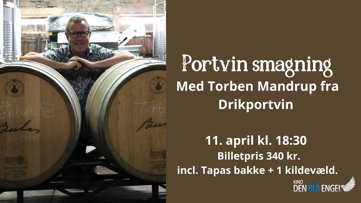 Portvin smagning med Torben Mandrup fra DrikPortvin