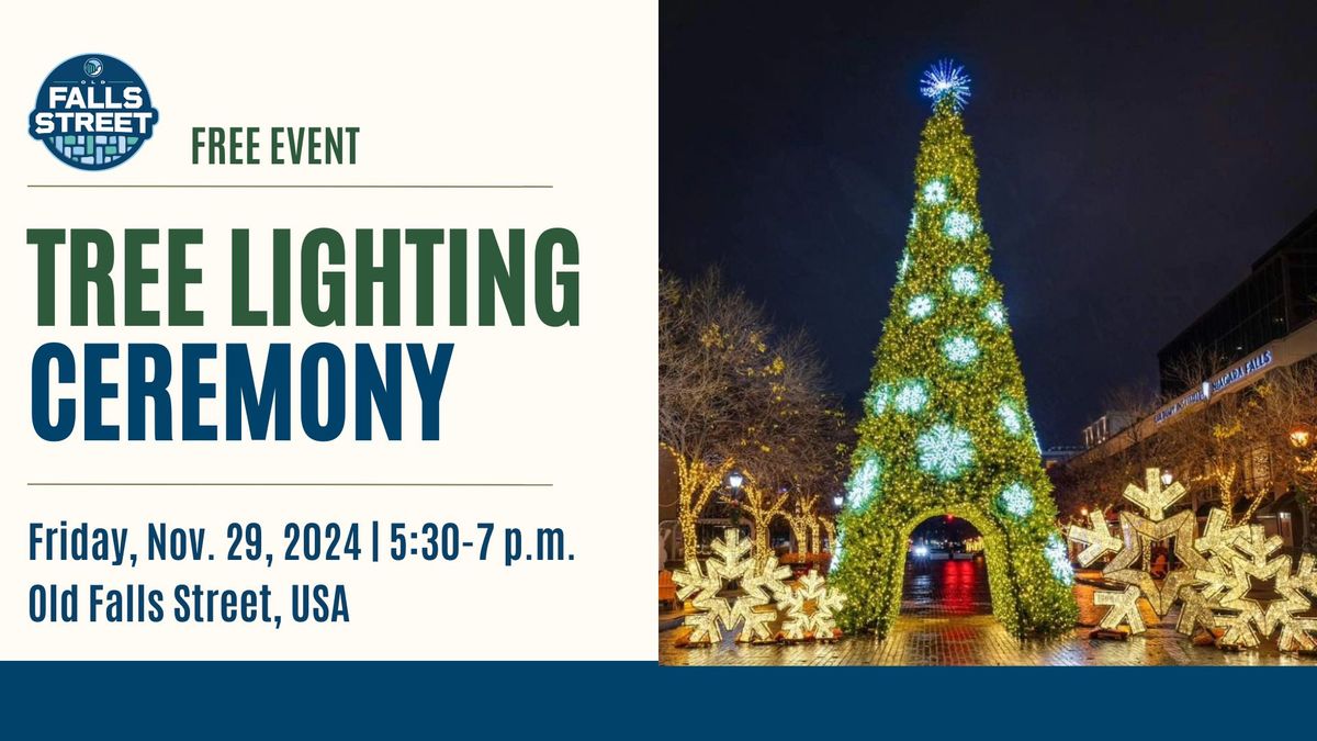 Tree Lighting Ceremony on Old Falls Street