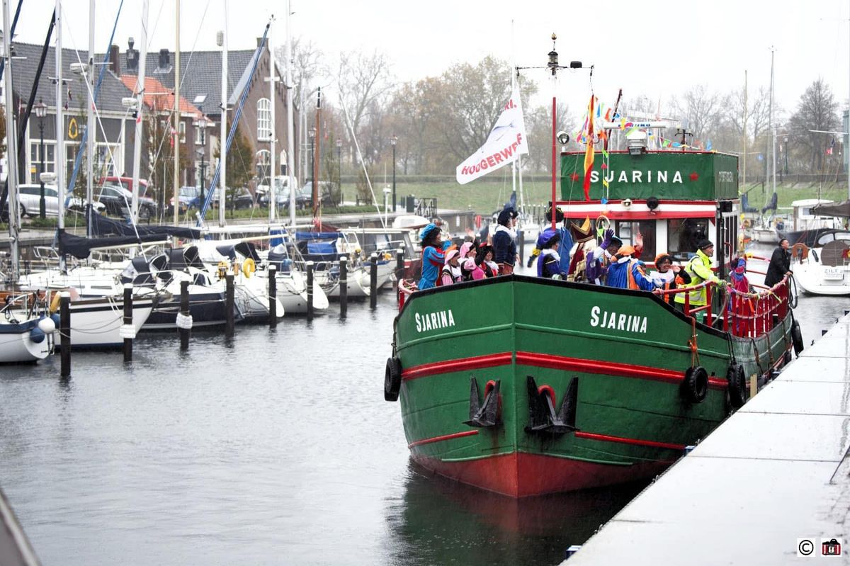 Inkomst Sinterklaas ik Brouwershaven 