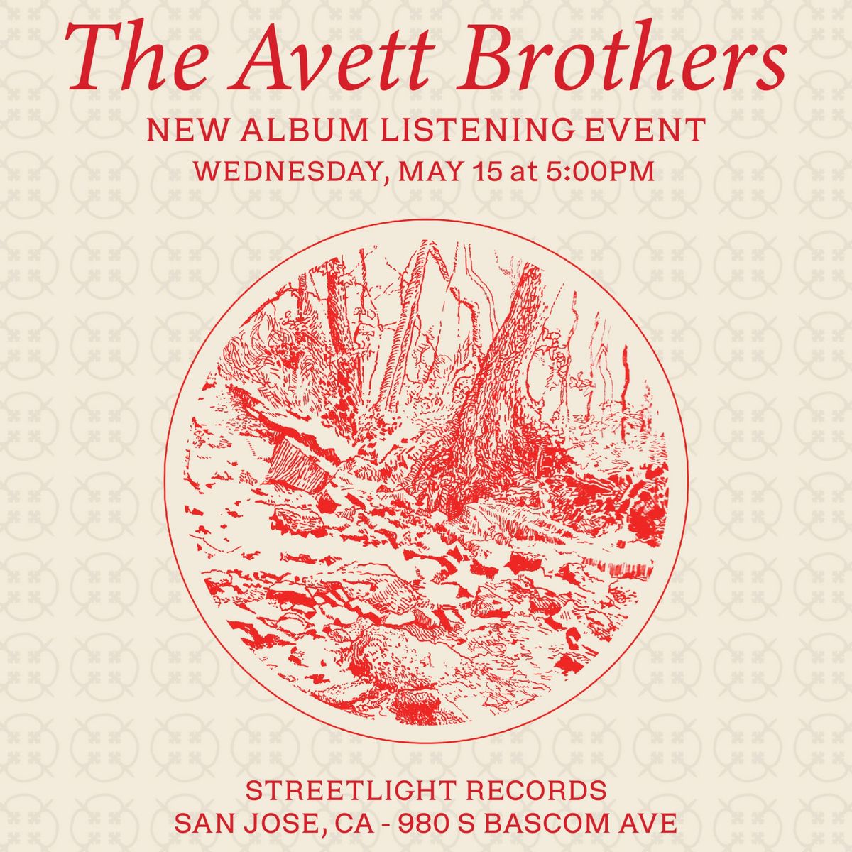 Avett Brothers Early Sale & Listening Party! 