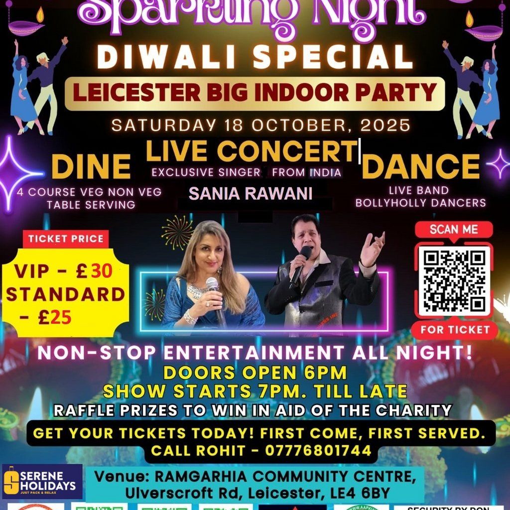 Sparkling Night Dinner & Dance Diwali Special