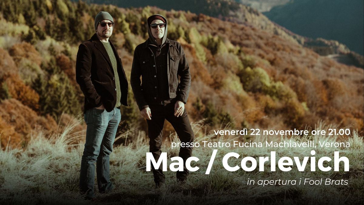 Mac \/ Corlevich LIVE