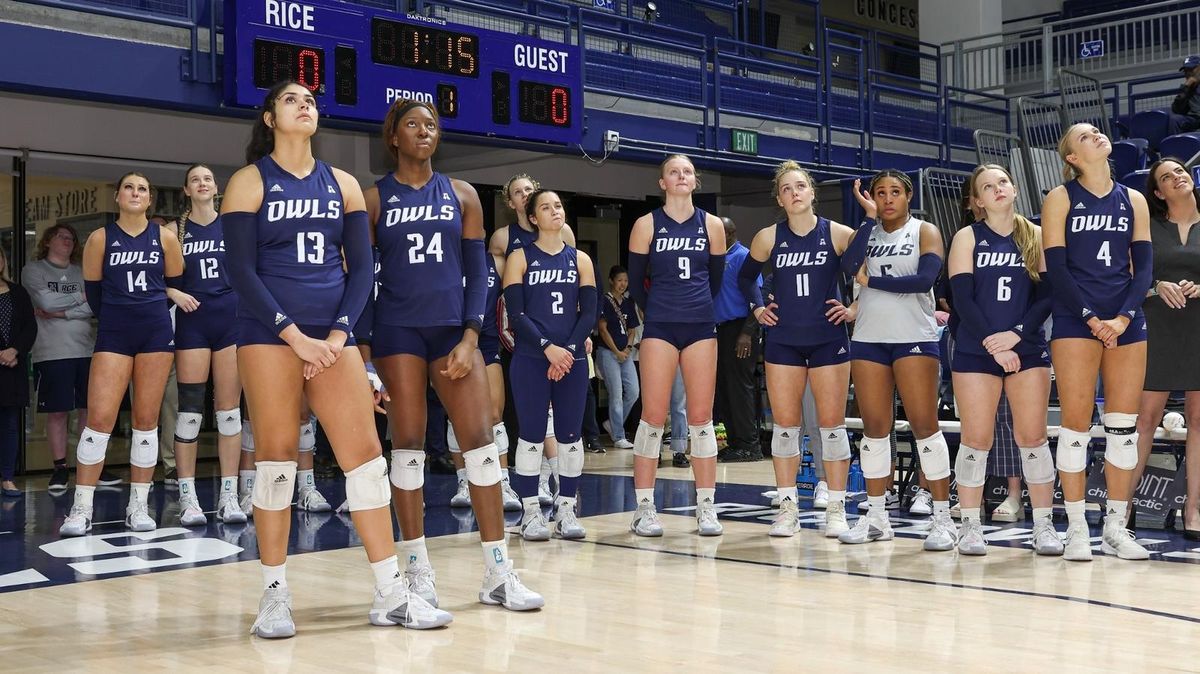 Parking Wichita State Shockers at Rice Owls Womens Volleyball