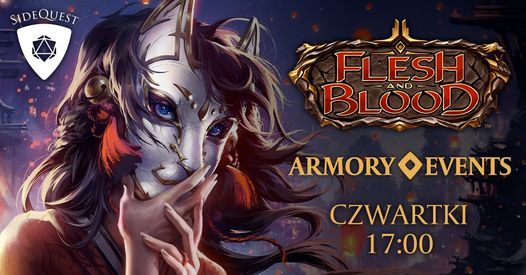 Flesh And Blood Armory Events Sidequest Gdansk 25 March 21