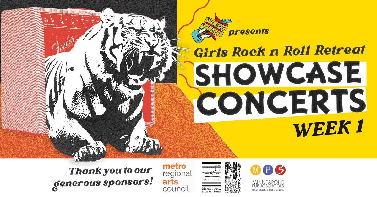 Girls Rock n Roll Retreat 2024 * Week One * Showcase Concerts!