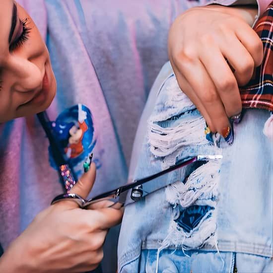 Custom a unique denim jacket with French celebrities\u2019 designer