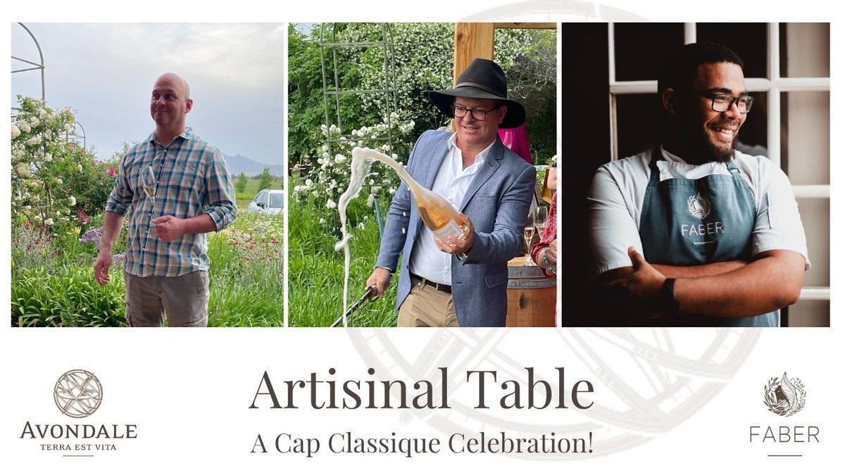 Artisinal Table - A Cap Classique Celebration